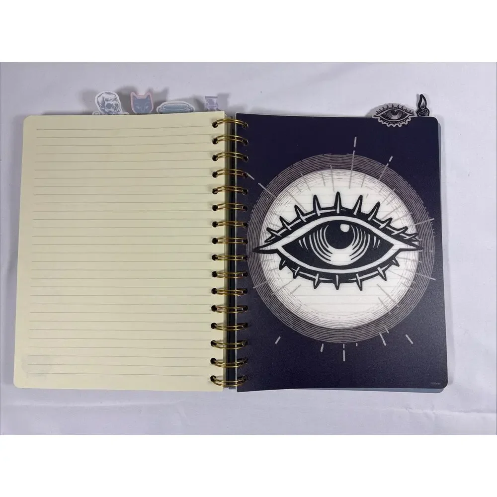 Disney Broom Squad EST. 1693 Sanderson Sisters Tab Journal Notebook FREE SHIP